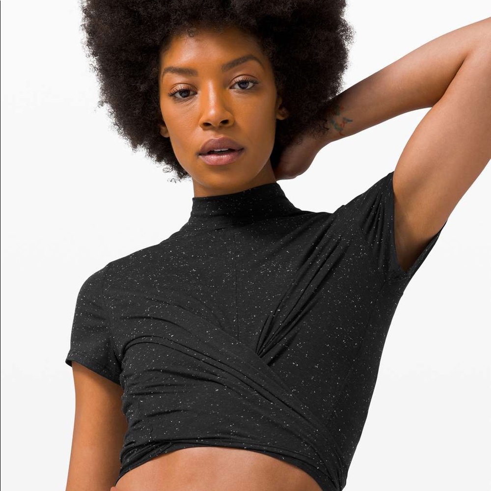 🔥Lululemon Time to Restore Mock Neck Short Sleeve